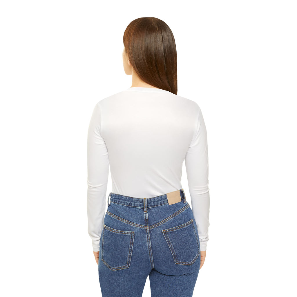 Women's Long Sleeve V-Neck Shirt – “Support Your Local Girl”